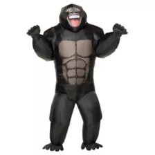 Adult Gorilla Inflatable Costume at Spirit Halloween