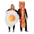 Adult Bacon and Eggs Couples Costume at Spirit Halloween