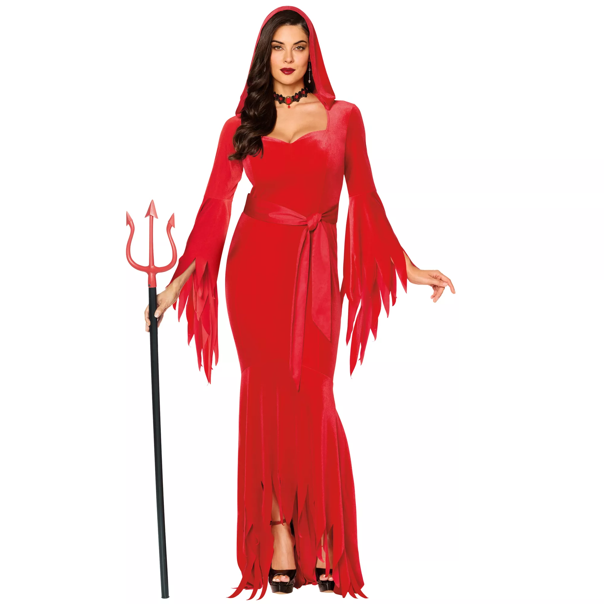 Adult Red Hooded Robe at Spirit Halloween