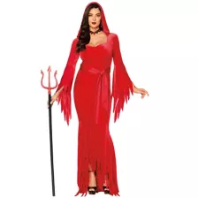 Adult Red Hooded Robe at Spirit Halloween