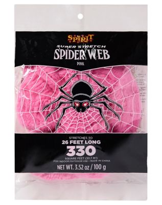 Superstretch Jumbo Bag Spider Web Decoration