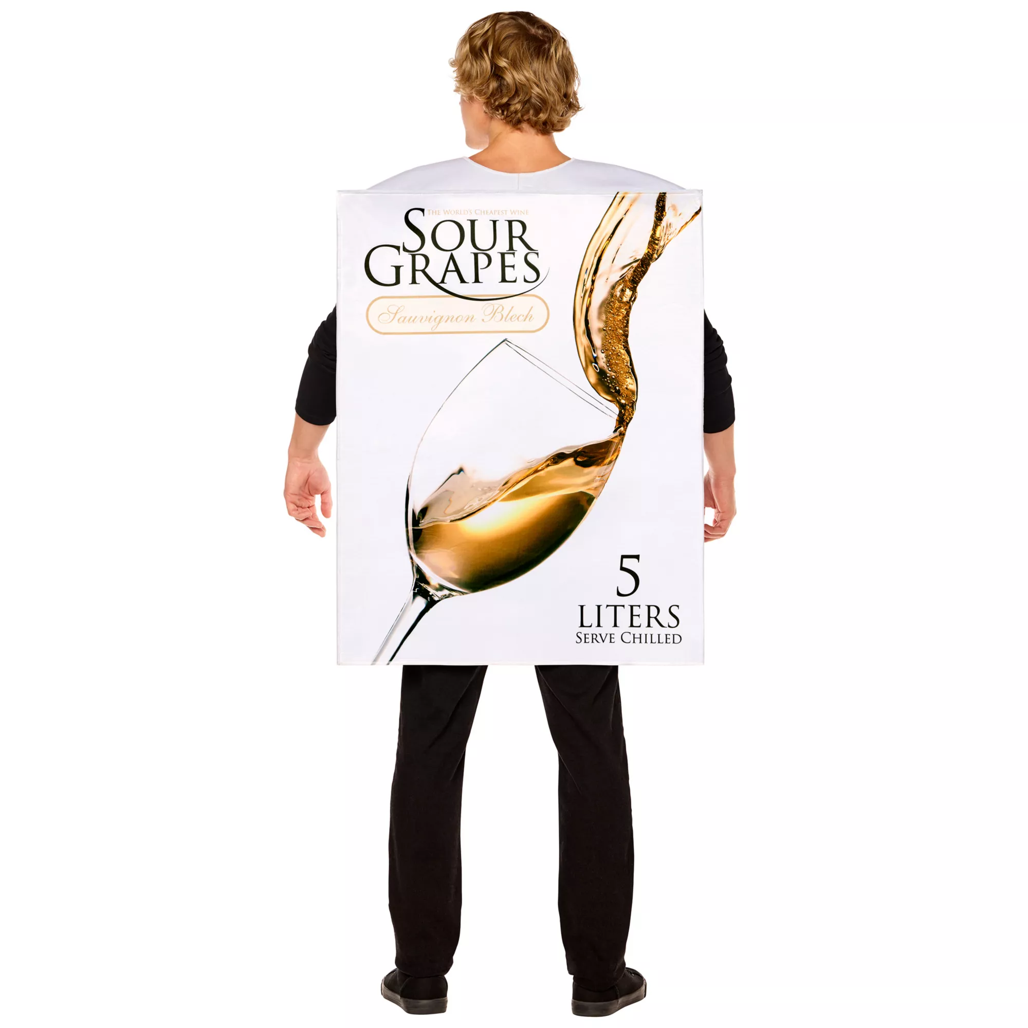 Adult Wine Box 3D Costume at Spirit Halloween