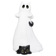 Ghost Kitty Statue at Spirit Halloween
