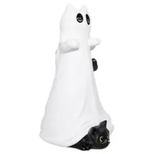 Ghost Kitty Statue at Spirit Halloween