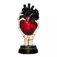 Light-Up Skeleton Heart Tabletop Statue at Spirit Halloween