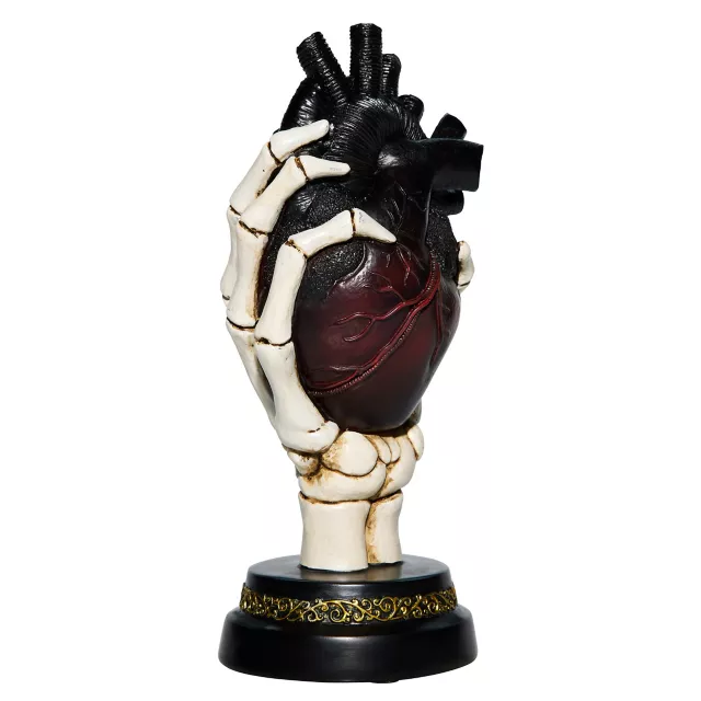 Light-Up Skeleton Heart Tabletop Statue at Spirit Halloween