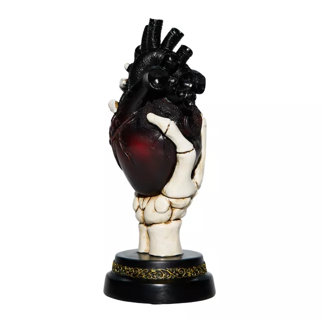 Light-Up Skeleton Heart Tabletop Statue at Spirit Halloween