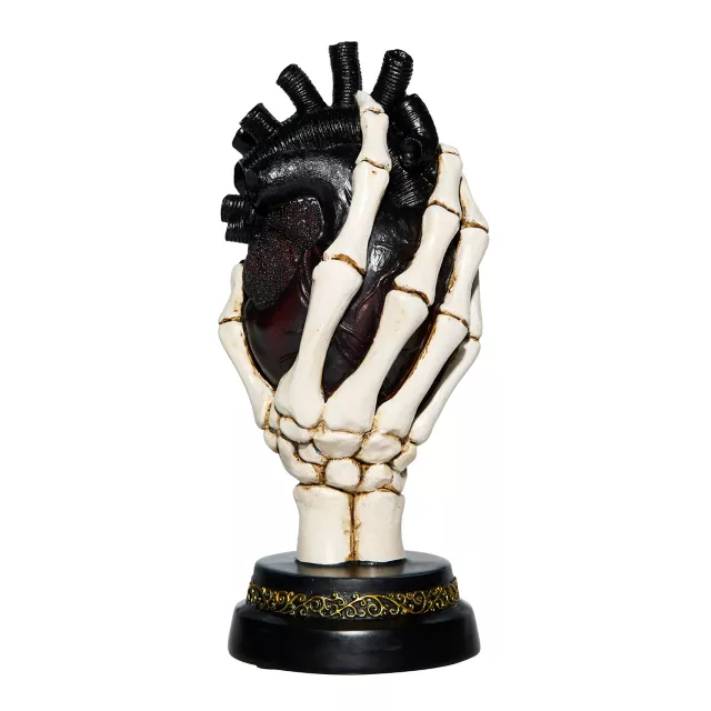Light-Up Skeleton Heart Tabletop Statue at Spirit Halloween