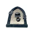 3D Skull Mirror Sign at Spencer's