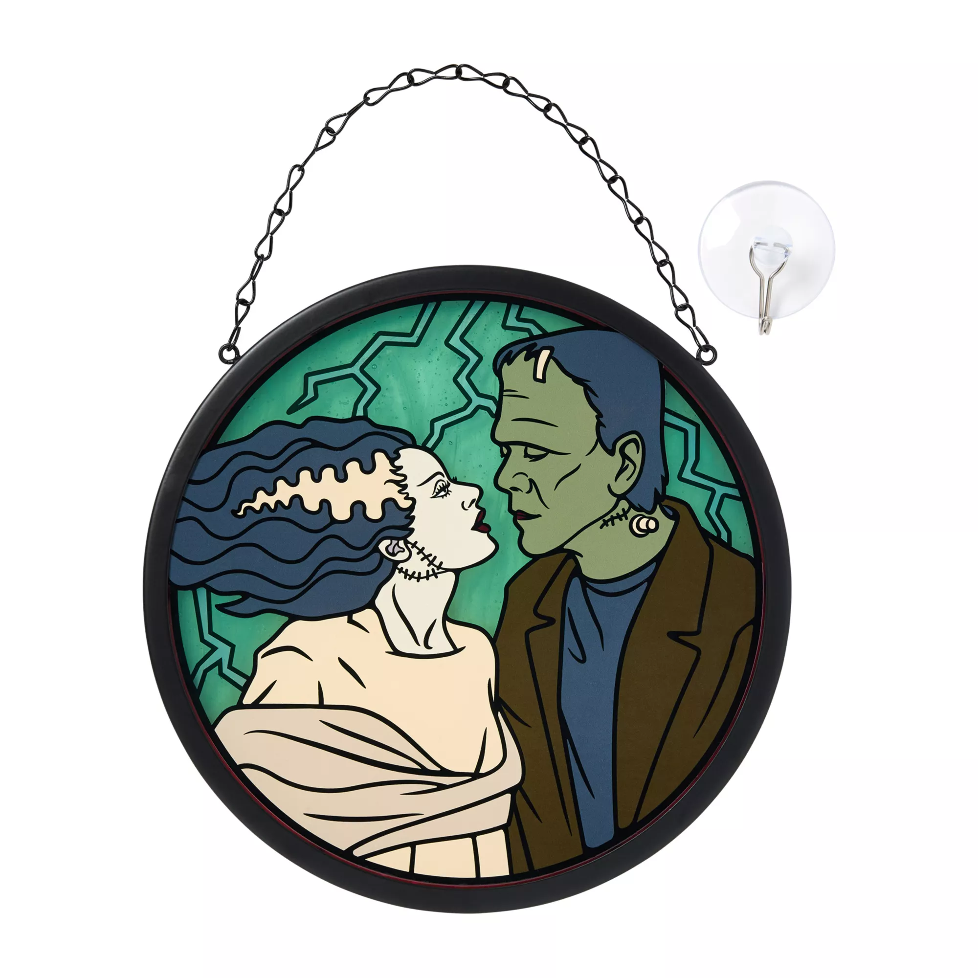 Frankenstein's Monster & Bride Suncatcher - Universal Monsters at Spencer's