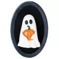 Ghost Pumpkin Cameo Sign at Spirit Halloween