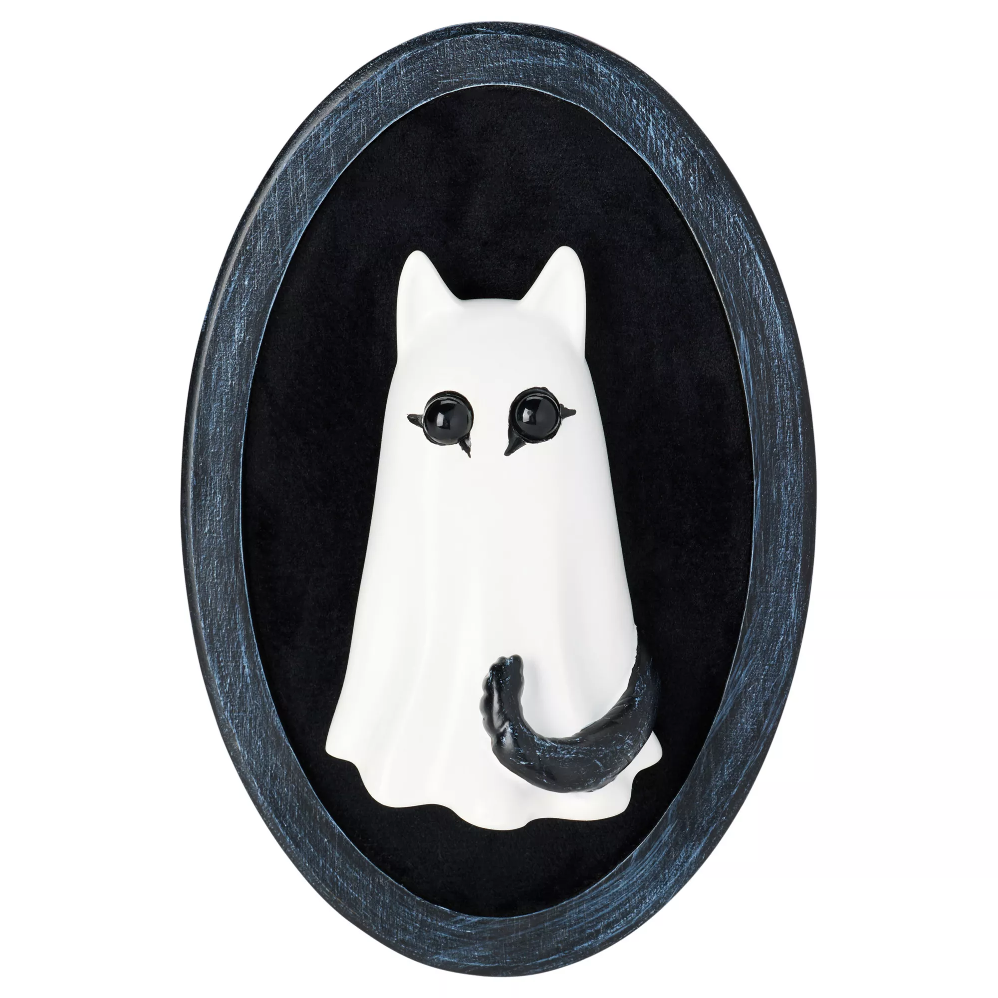 Ghost Kitty Cameo Sign at Spirit Halloween