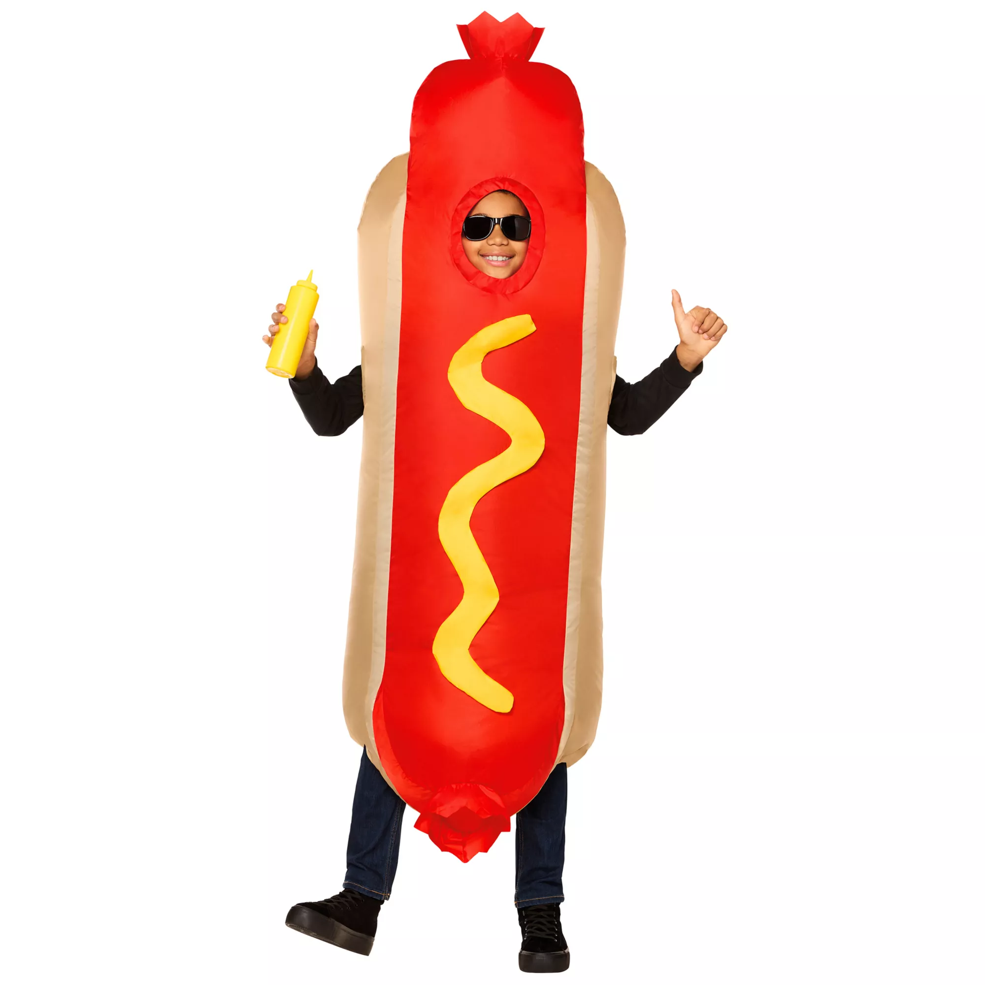 Kids Hot Dog Inflatable Costume at Spencer's