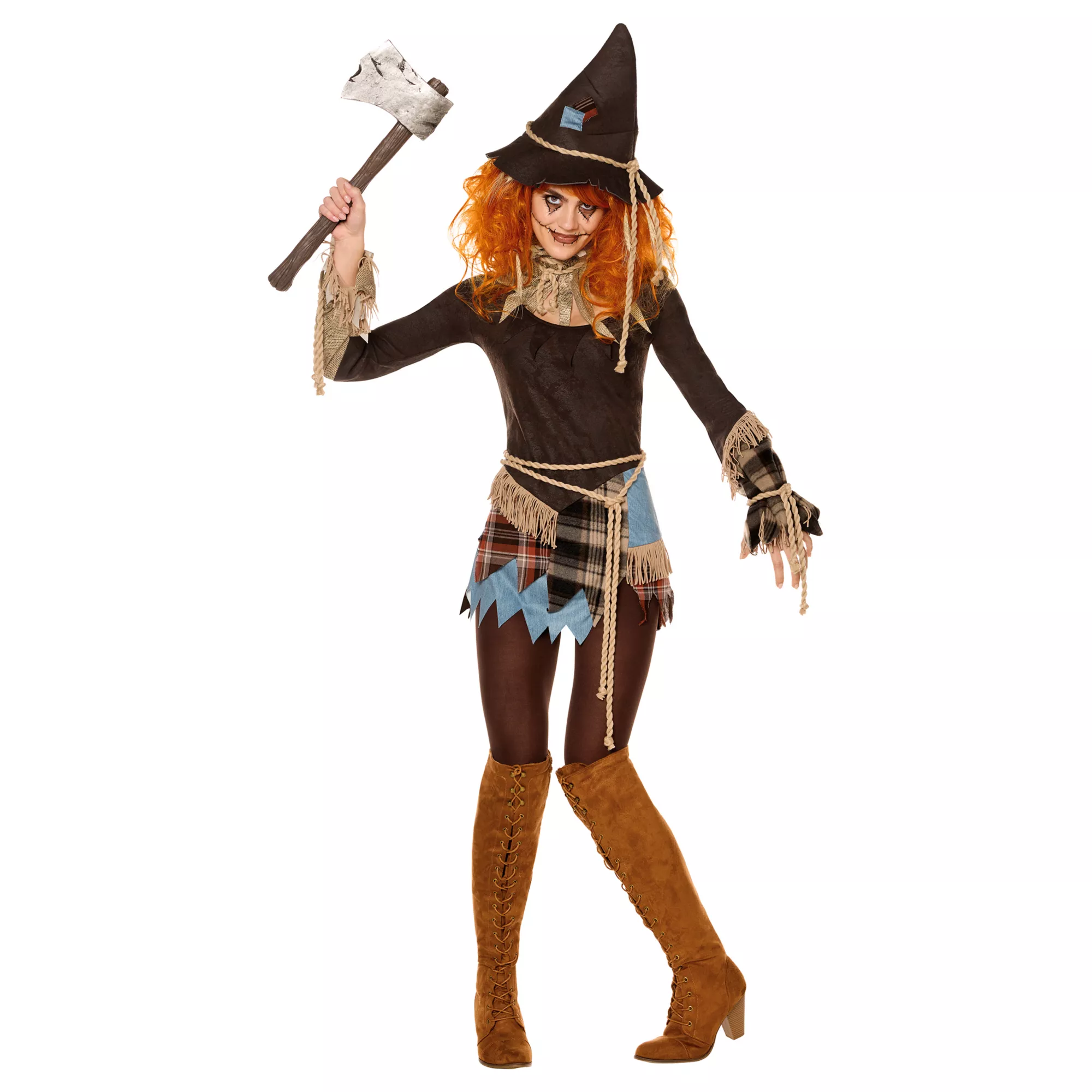 Adult Creepy Scarecrow Costume at Spencer's