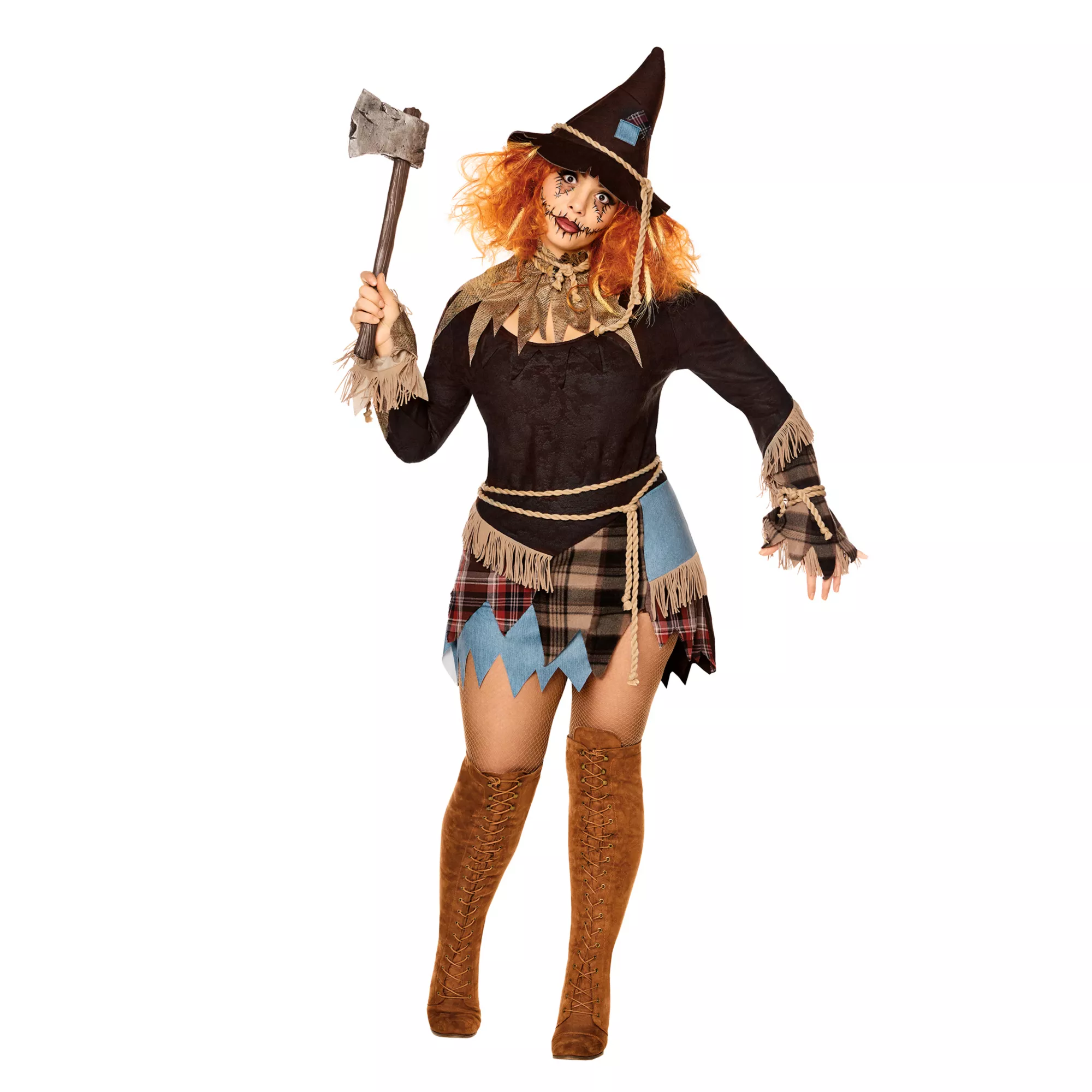 Adult Creepy Scarecrow Costume at Spencer's