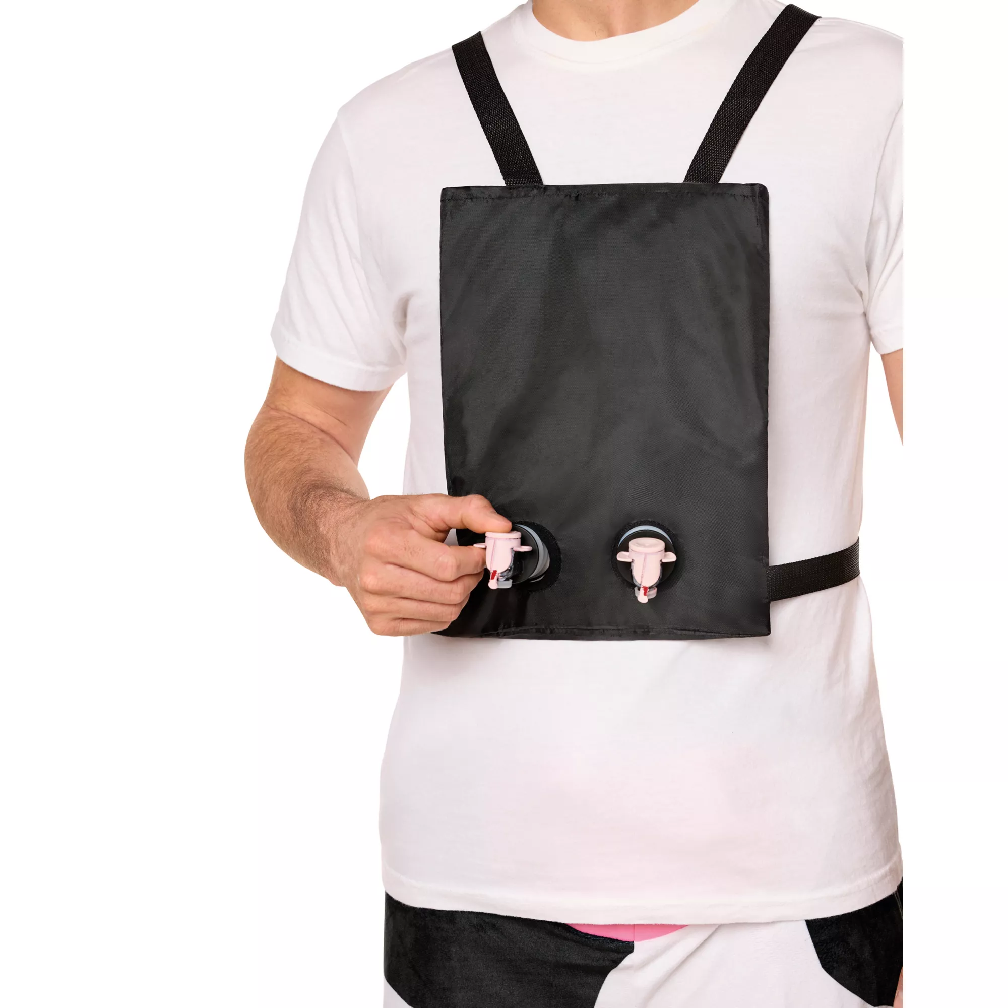 Adult Udderly Awesome Cow Jumpsuit Costume at Spirit Halloween