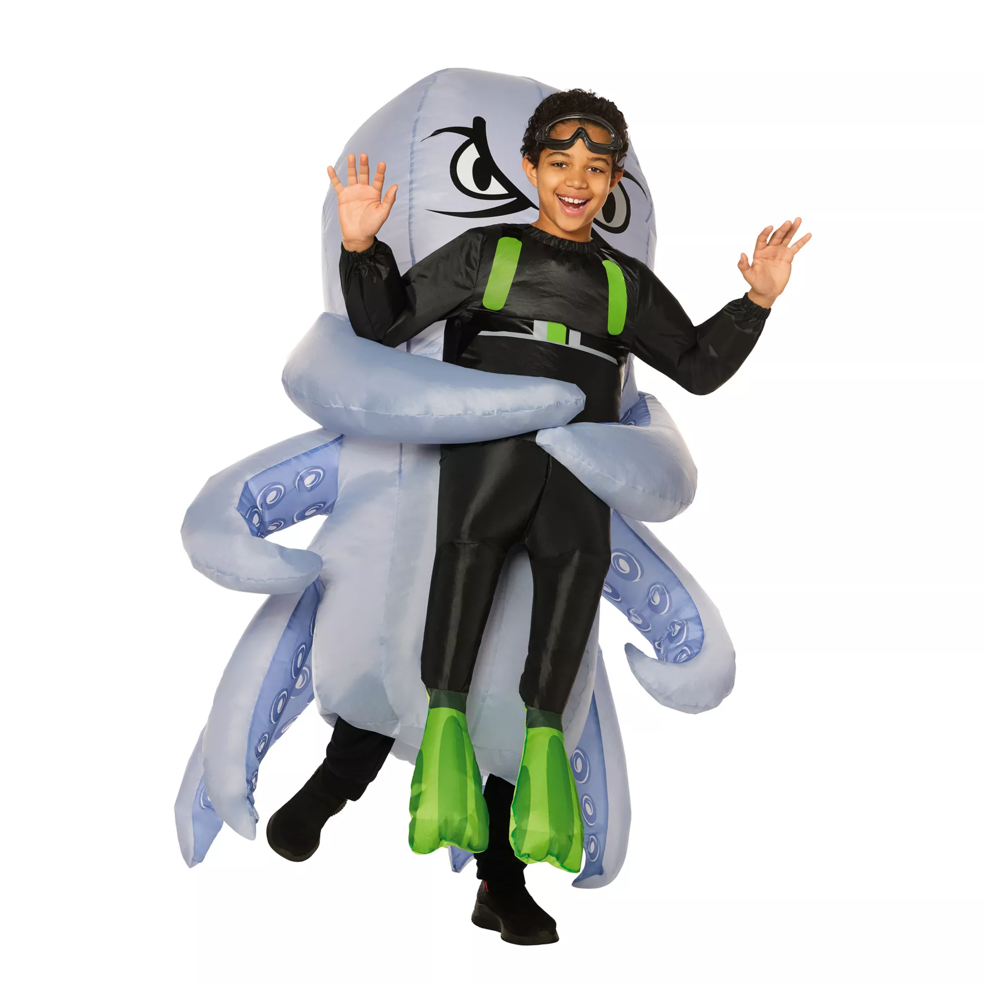 Kids Light Up Octopus Pick Me Up Inflatable Costume at Spirit Halloween