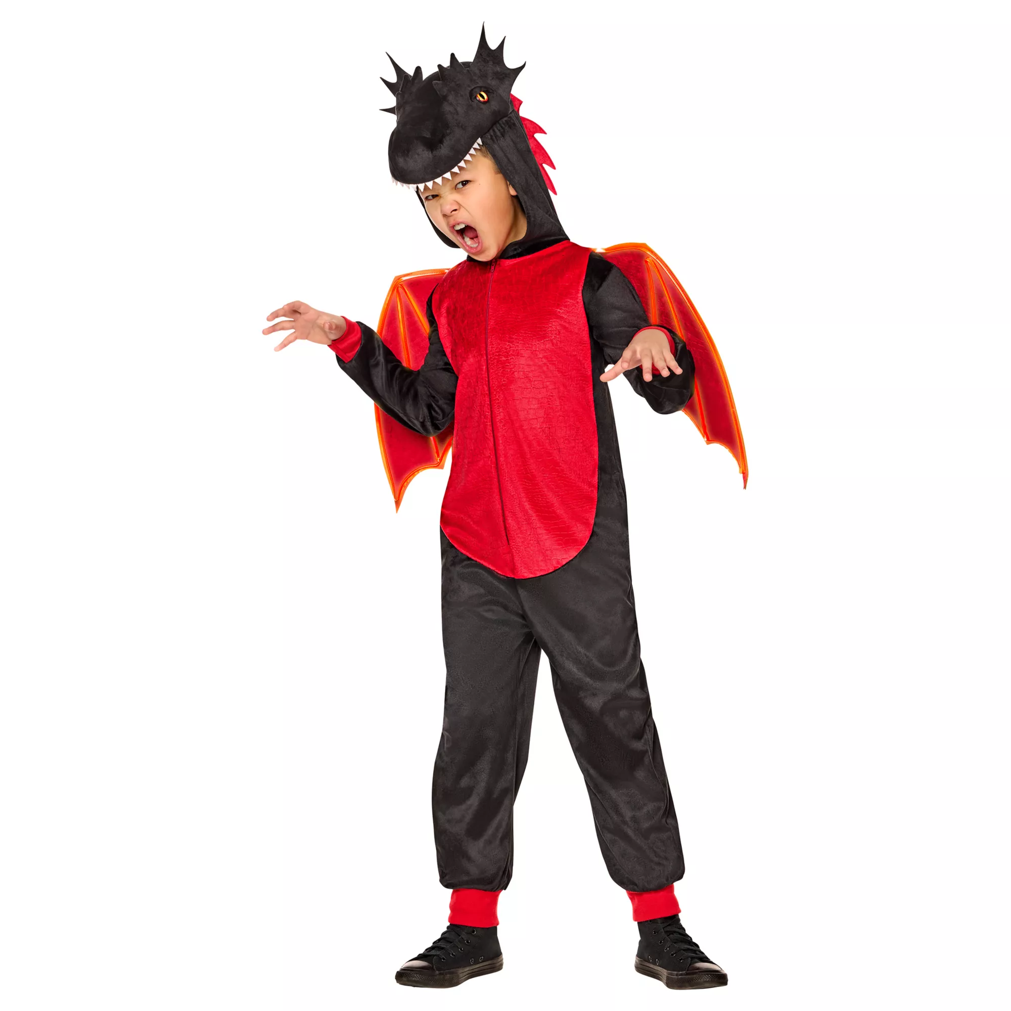 Kids Light-Up Dragon Jumpsuit Costume at Spencer's