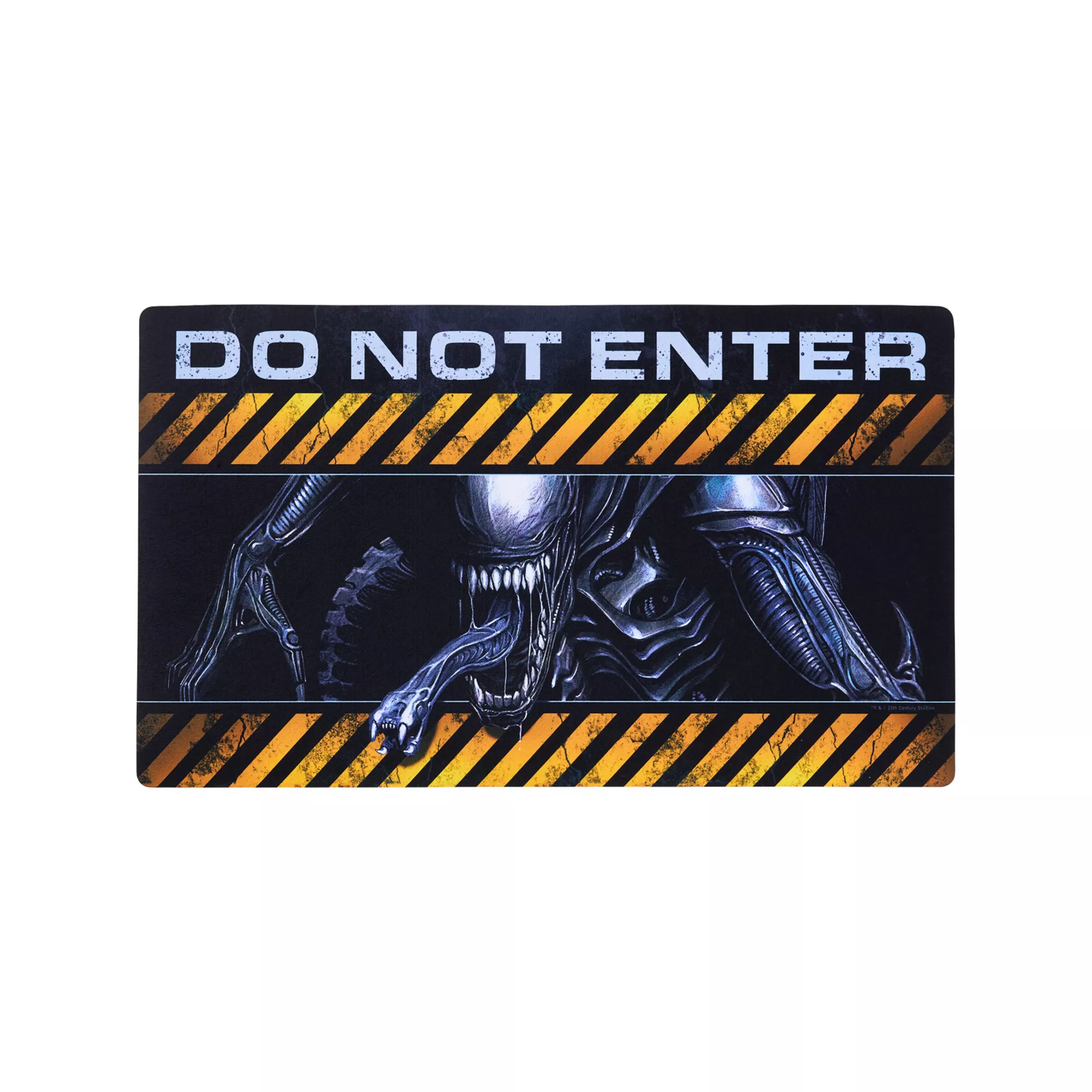 Do Not Enter Doormat - Alien at Spirit Halloween