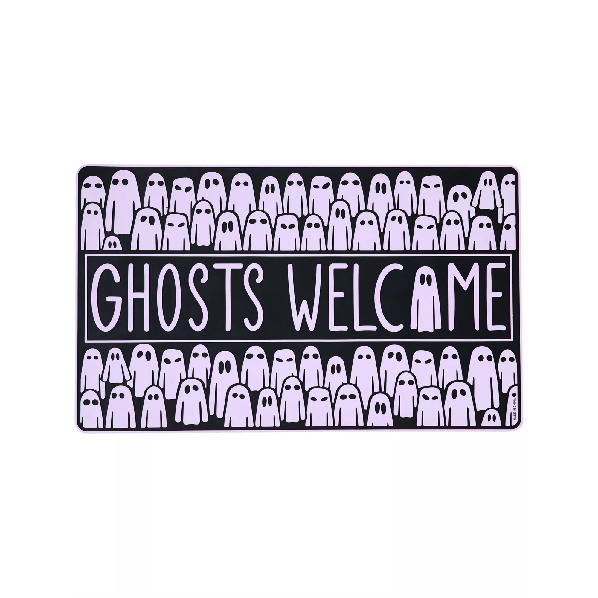 Ghosts Welcome Doormat at Spencer's