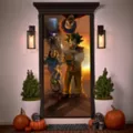Sinister Circus Door Cover at Spirit Halloween