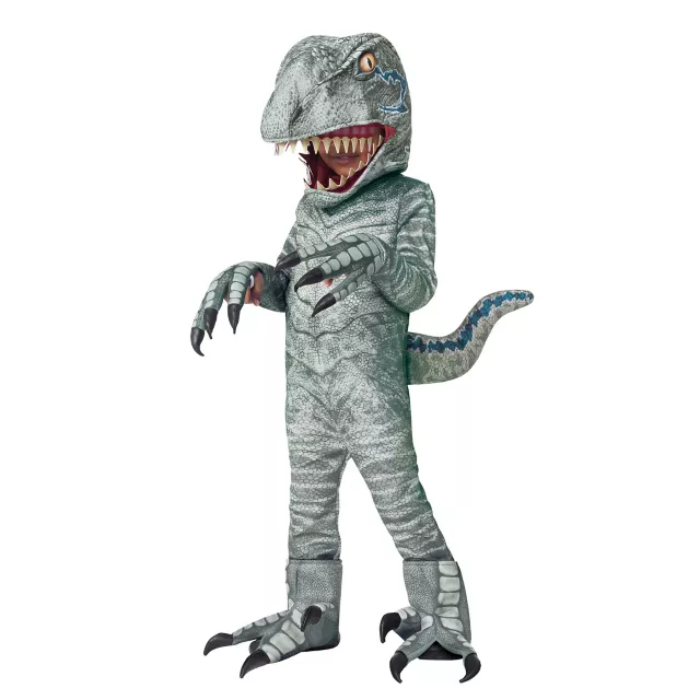 Toddler Blue the Velociraptor Jumpsuit Costume - Jurassic World at Spirit Halloween