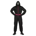 Adult Black Guard Costume - Squid Game at Spirit Halloween