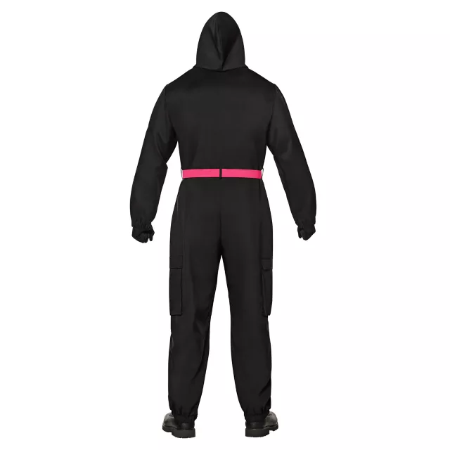 Adult Black Guard Costume - Squid Game at Spirit Halloween