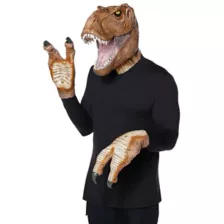 T-Rex Full Mask and Claws Set - Jurassic Park at Spirit Halloween