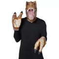 T-Rex Full Mask and Claws Set - Jurassic Park at Spirit Halloween