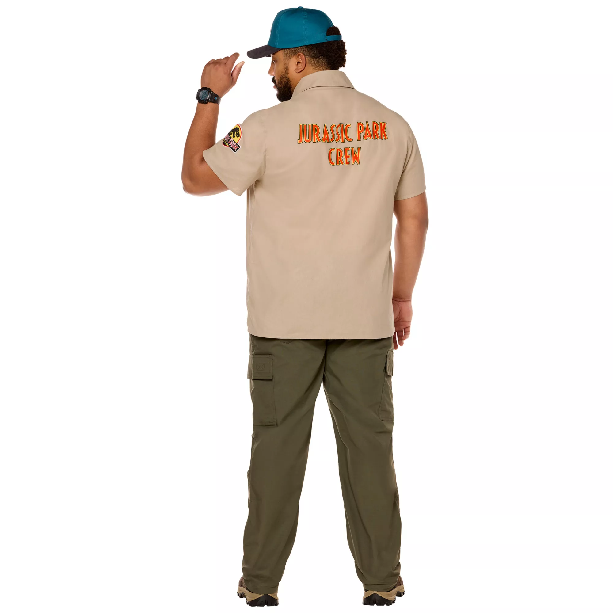 Adult Jurassic Park Work Shirt Costume Kit at Spirit Halloween