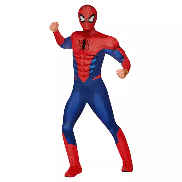 Adult Spider-Man Muscle Suit Costume - Marvel at Spirit Halloween