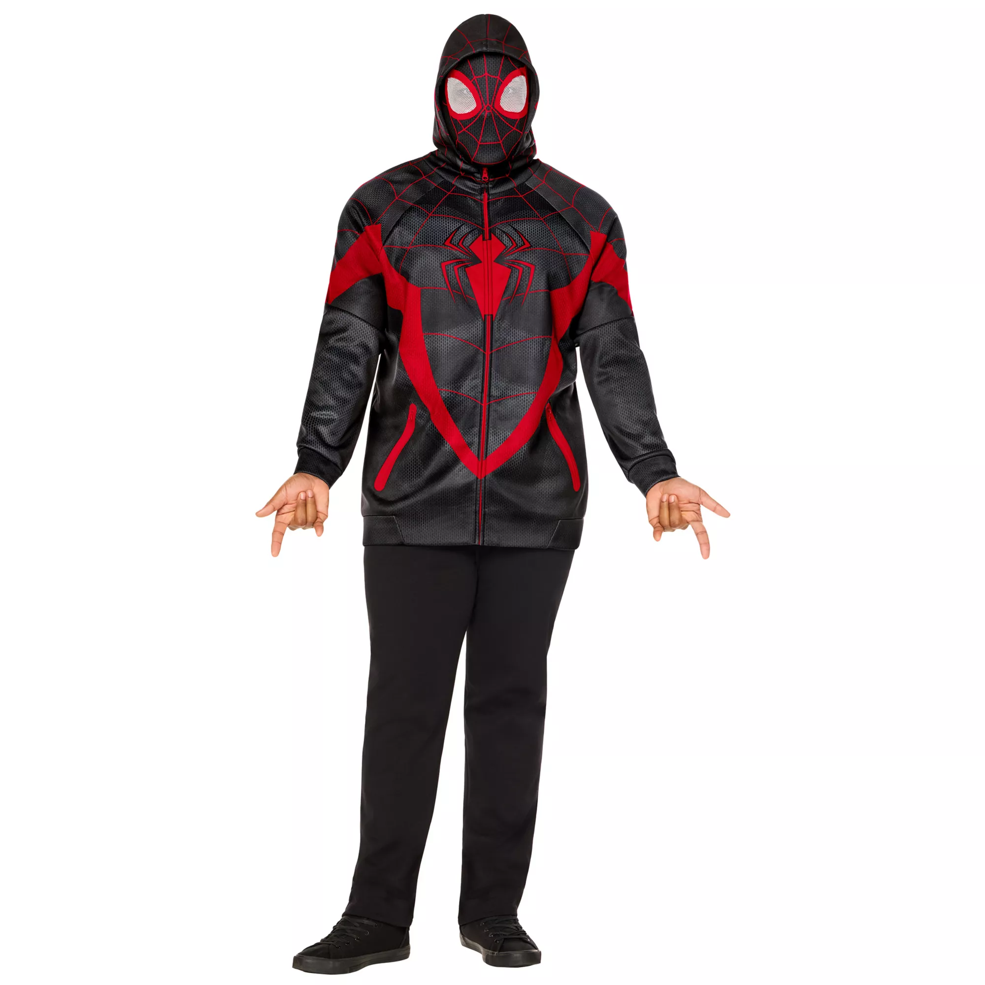 Adult Miles Morales Costume Top and Mask - Spider-Man Classic at Spirit Halloween