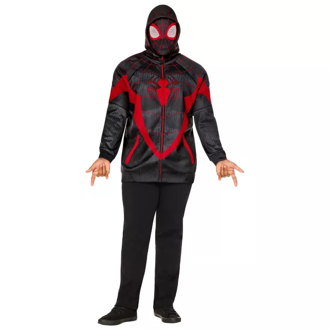Adult Miles Morales Costume Top and Mask - Spider-Man Classic at Spirit Halloween