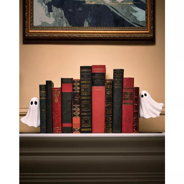 Floating Ghost Bookends at Spencer's