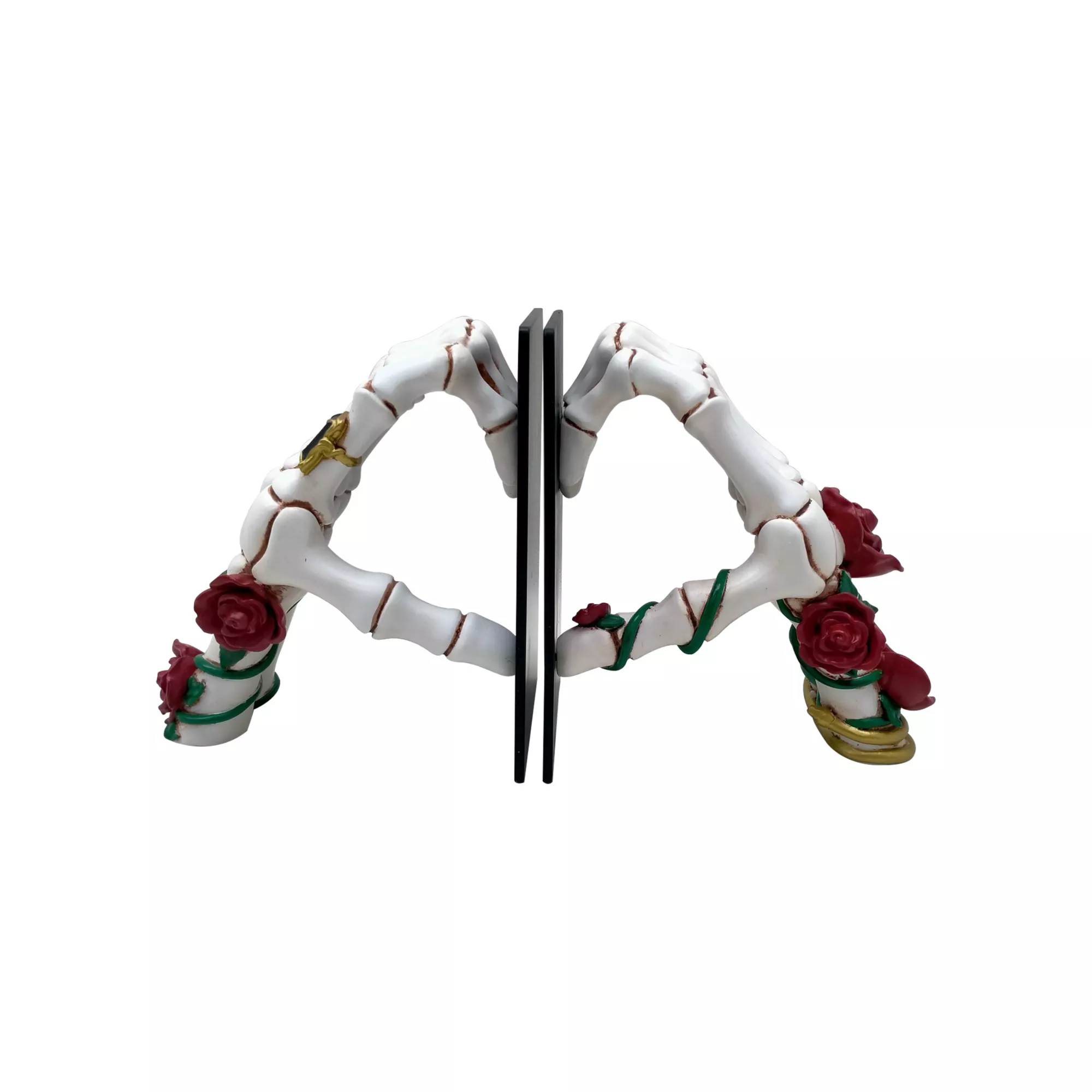 Enchanted Skeleton Heart Bookends at Spirit Halloween