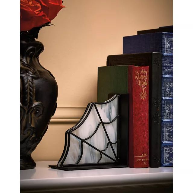 Enchanted Spider and Web Bookends at Spirit Halloween