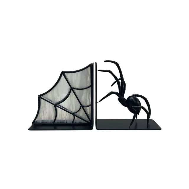 Enchanted Spider and Web Bookends at Spirit Halloween