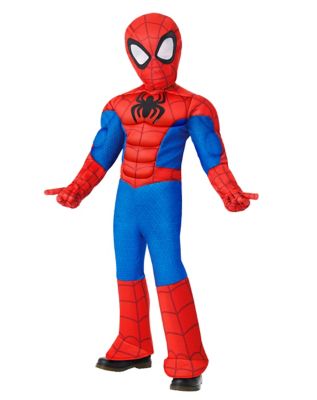 Toddler Spider-Man Muscle Suit Costume - Spidey 