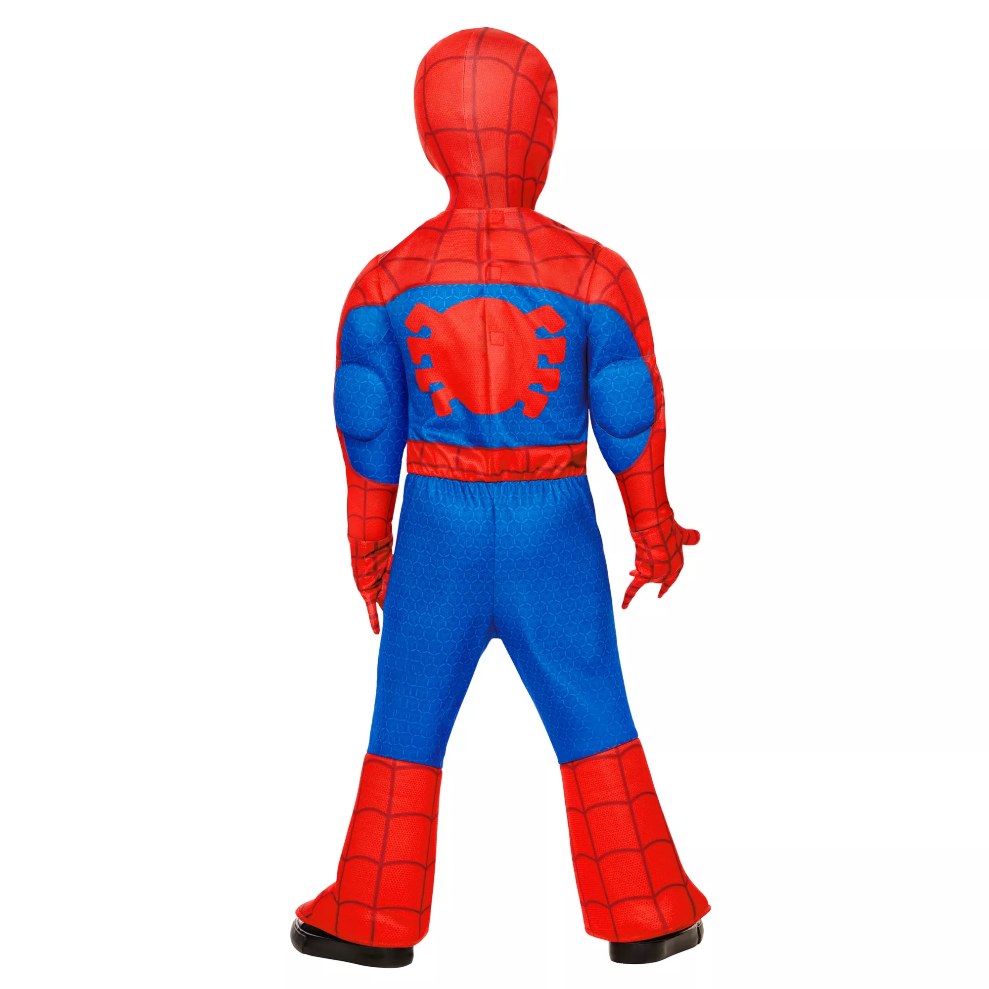 Toddler Spider-Man Muscle Suit Costume - Spidey and His Amazing Friends at Spirit Halloween