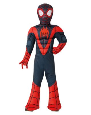 Toddler Spider-Man Spin Muscle Suit Costume - 