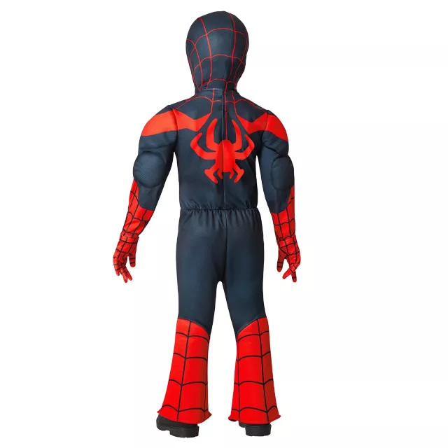 Toddler Spider-Man Spin Muscle Suit Costume - Spidey and His Amazing Friends at Spirit Halloween
