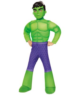 Toddler Hulk Jumpsuit Costume - Spidey and His 