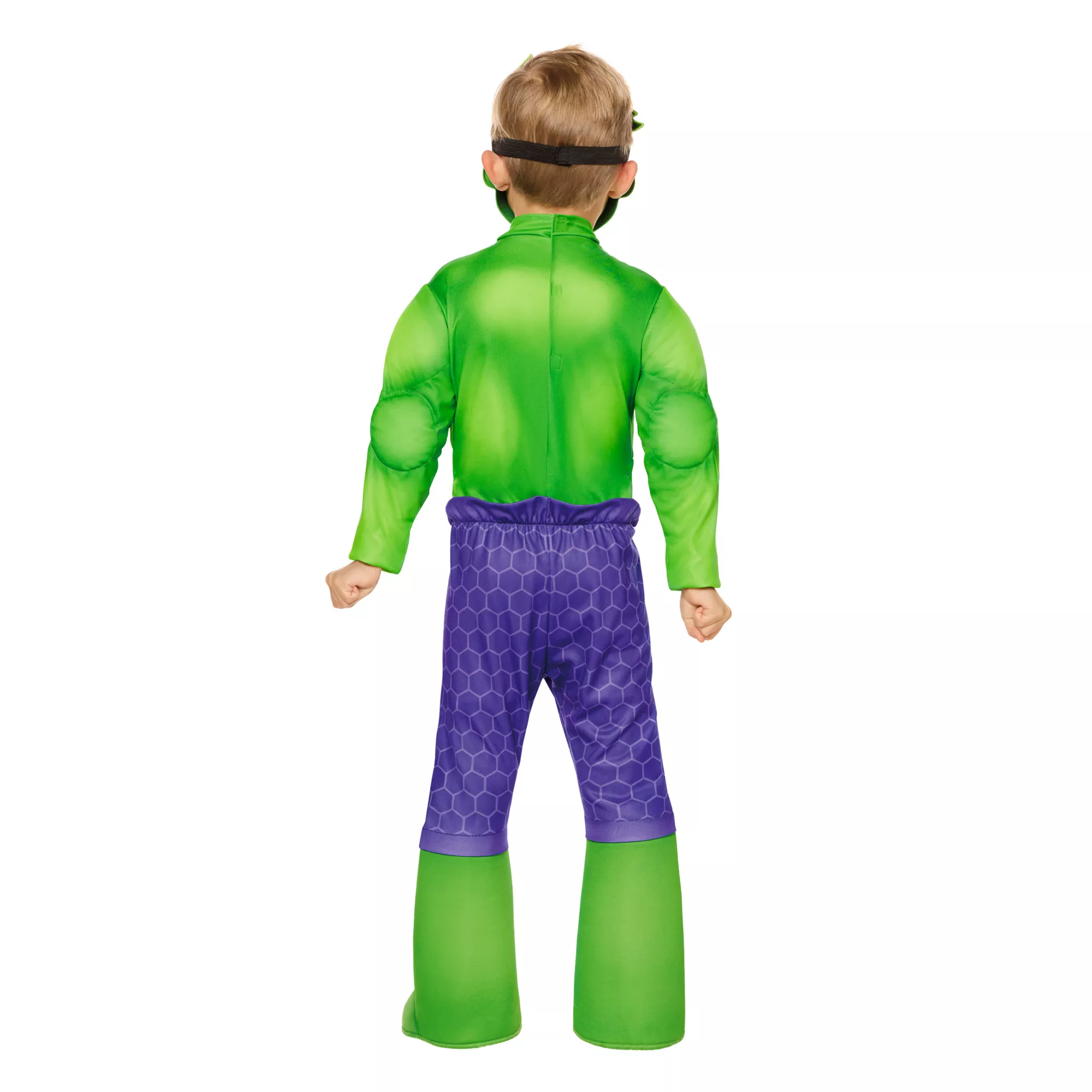 Toddler Hulk Muscle Jumpsuit Costume - Spidey and His Amazing Friends at Spirit Halloween