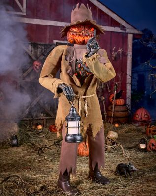 6 Ft 8 In The Lantern Keeper Animatronic