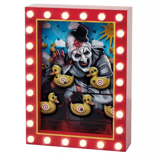 Light-Up Art the Clown Bullseye Sign - Terrifier at Spencer's
