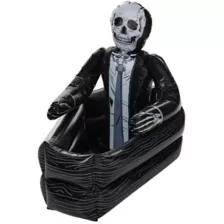 3.5 Ft Inflatable Skeleton Coffin Cooler at Spirit Halloween