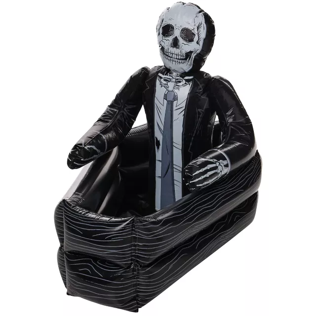 3.5 Ft Inflatable Skeleton Coffin Cooler at Spirit Halloween