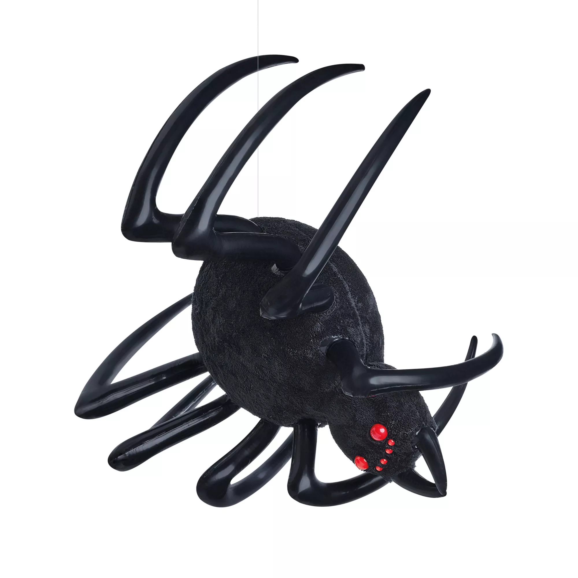 4 Ft Hanging Inflatable Furry Spider at Spirit Halloween