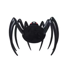 4 Ft Hanging Inflatable Furry Spider at Spirit Halloween